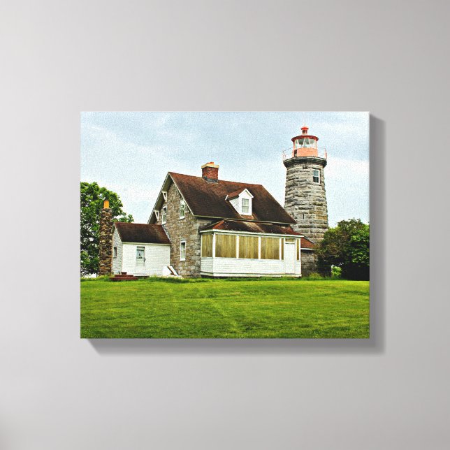 Toile du phare de Windmill Point Imprimer (Recto)