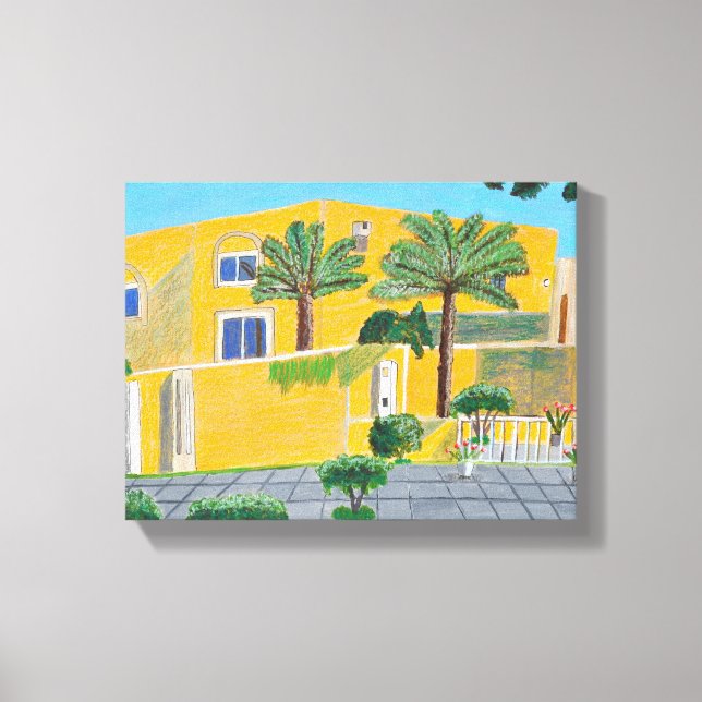 Toile du Village Salwa Garden (Recto)