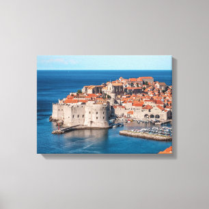 Toile Dubrovnik Croatie rois atterrissage image