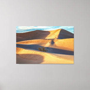 Toile Dunes de sable du désert Paysage avec figure solit