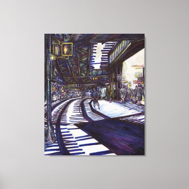 Toile Dusting the Piano (Recto)