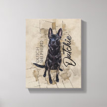 Dutch Shepherd - Illustration utchie