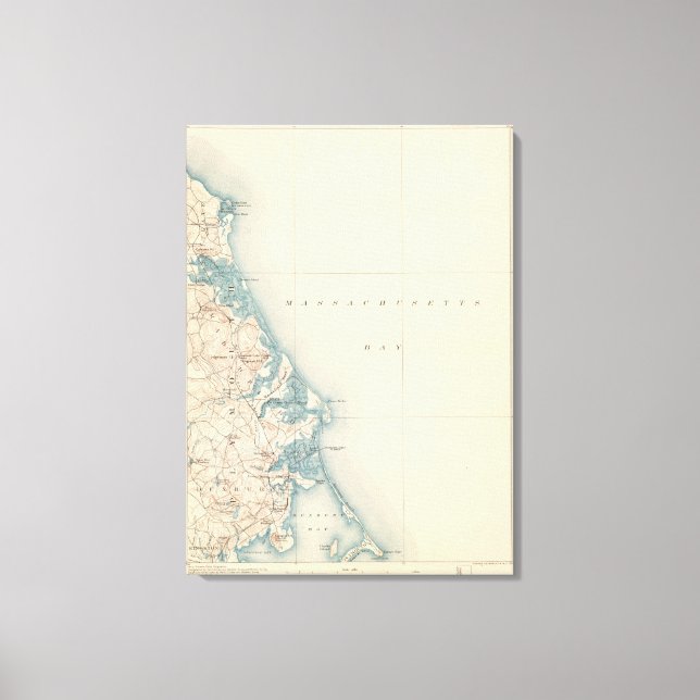 Toile Duxbury, Massachusetts (Recto)