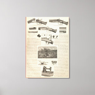 Toile E Remington et les fils