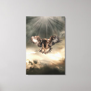 Toile Eagle d'or