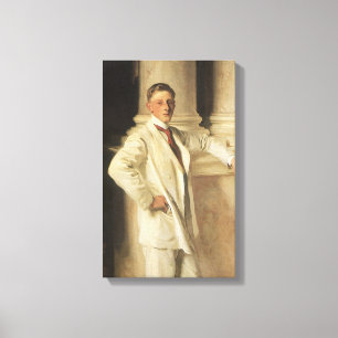 Toile Earl de Dalhousie par Sargent, Vintage Portrait Ar