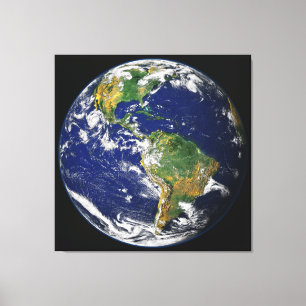Toile EARTH from SPACE - Tableaux photo personnalisés Im