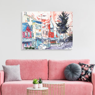 Toile "East Berlin Happy" par Larry Lerew 170420
