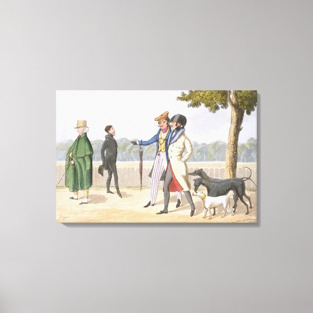 Toile Eccentricity, plate 11 from 'The Necessary Qualifi (Recto)