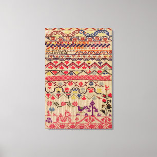 Toile Échantillonneur de broderie