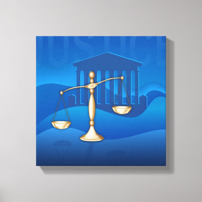 Toile Échelles de justice (Recto)