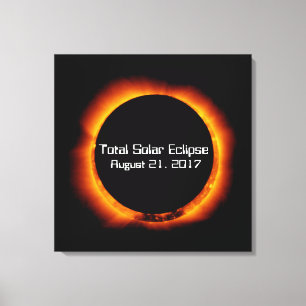 Toile Éclipse solaire totale de 2017