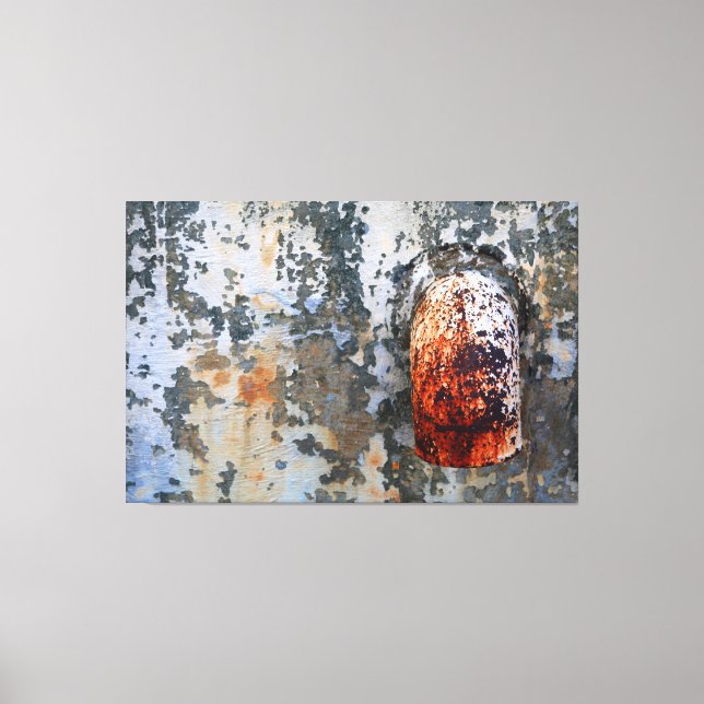 Toile Écoulement d'eau Décadage urbain Grande oeuvre (Recto)