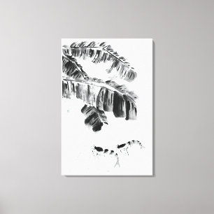Toile Écrevisses dans l'eau