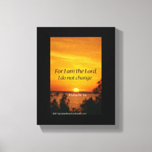 Toile Écriture biblique Inspiration