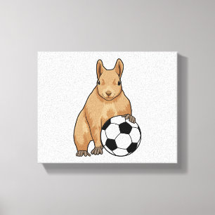 Toile Écureuil à Soccer Sports