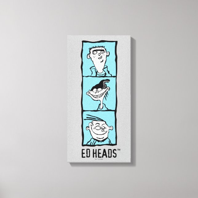 Toile Ed, Edd, n Eddy - Ed Heads (Recto)