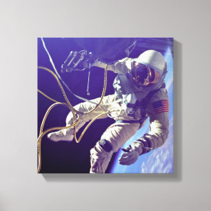 Toile Ed White First American Spacewalker Photographie