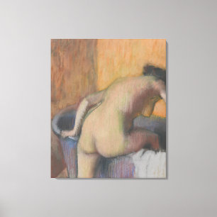 Toile Edgar Degas   Bather Stein in a Tub
