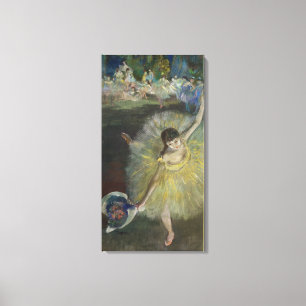 Toile Edgar Degas   Fin d'un Arabesque, 1877