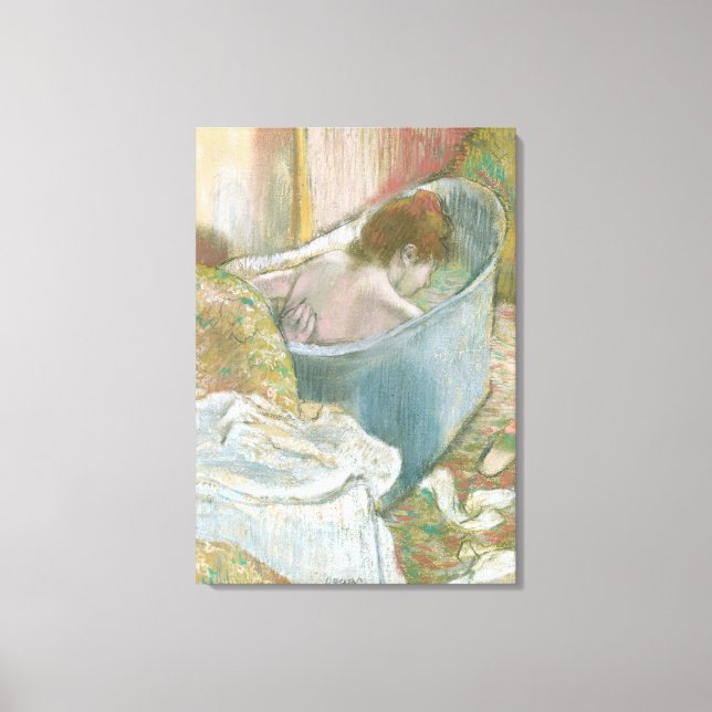 Toile Edgar Degas | Le Bain (Recto)