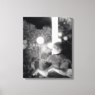 Toile Edgar Degas   Le Café Concert