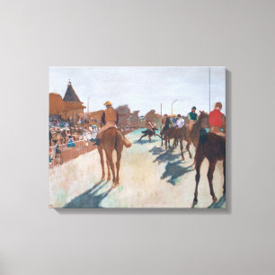 Toile Edgar Degas - Le Défilé