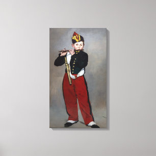 Toile Edouard Manet - Le Fifer / Jeune Flutiste