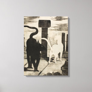 Toile Edouard Manet ~ Le Rendez-vous des Conversations