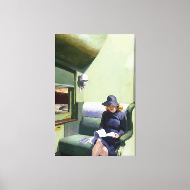 Toile Edward Hopper - Compartiment C (Recto)