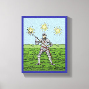 Toile Edward IV dans l'armure de plaque