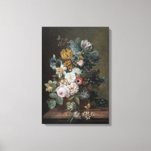 Toile Eelke Jelles Eelkema Encore Vie Avec Fleurs