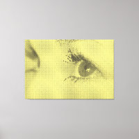 Effet demi-ton noir et jaune honnête Aperçu fémini