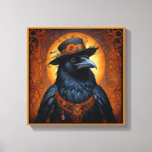Toile Éffrayante croix d'Halloween en déguisement