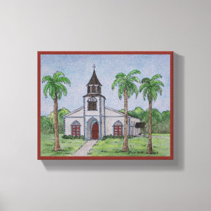 Toile Église à Runaway Bay, Jamaïque