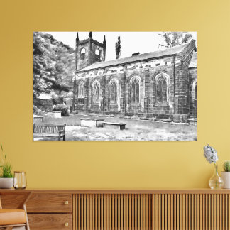 Toile Église Sainte-Marie, Luddenden