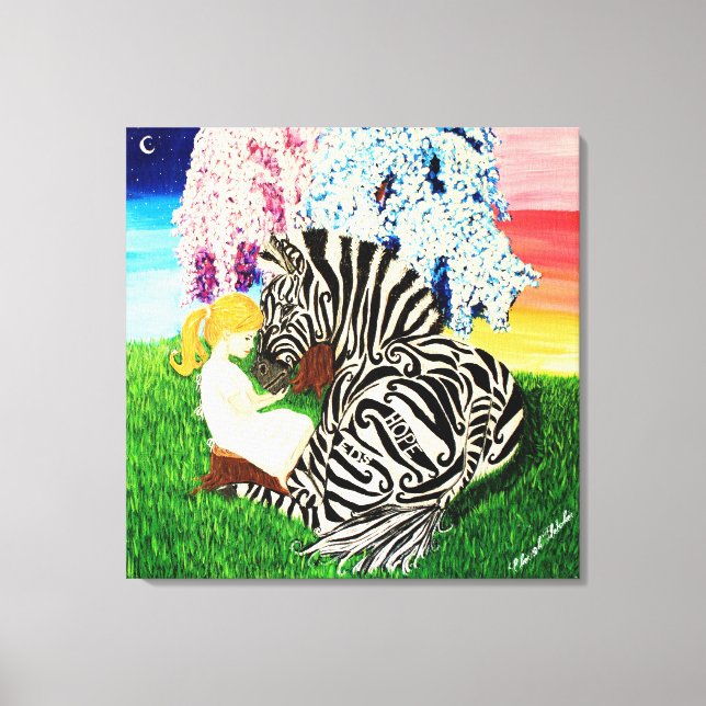 Toile Ehlers Danlos Sensibilisation au syndrome Art (Recto)