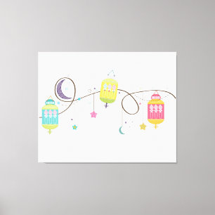 Toile Eid Canvas Print