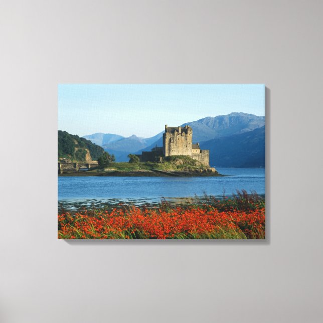 Toile Eilean Donan Castle, Highlands, Écosse 3 (Recto)