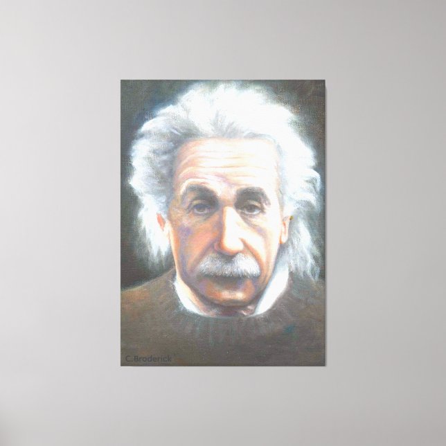 Toile Einstein by Carol Broderick (Recto)