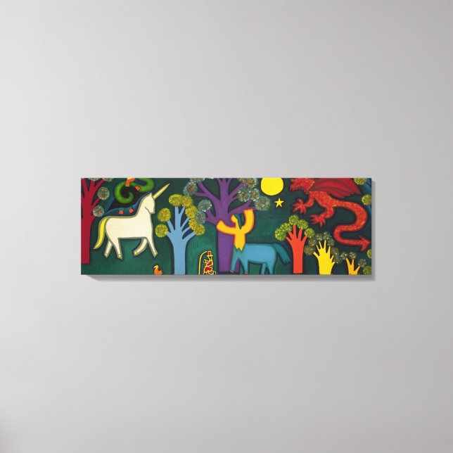 Toile El Bosque Magico de Lucas 2009 (Recto)