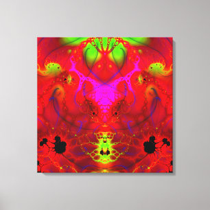 Toile EL Diablo : Le diable a enveloppé la copie de