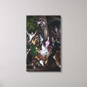 Toile El Greco L'adoration des bergers