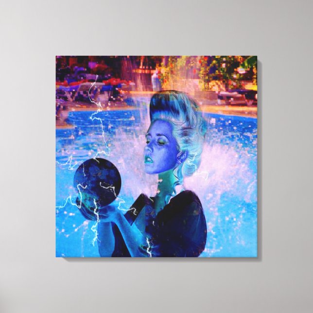 Toile Electric witch (Recto)