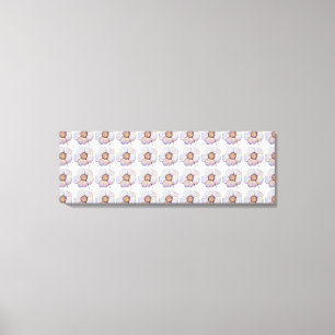 Toile Élégant Motif de fleurs