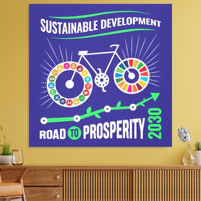 Toile Elegant Motivational Office Corporate Holiday Gift (Insitu(Salon))