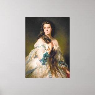 Toile Élégant portrait Madame Rimsky Korsakov