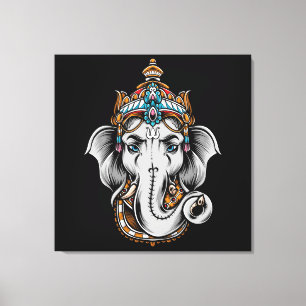 Toile Eléphant de Ganesh