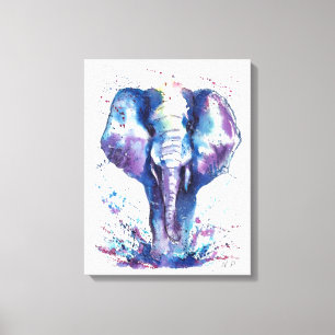 Toile Elephant Kids art