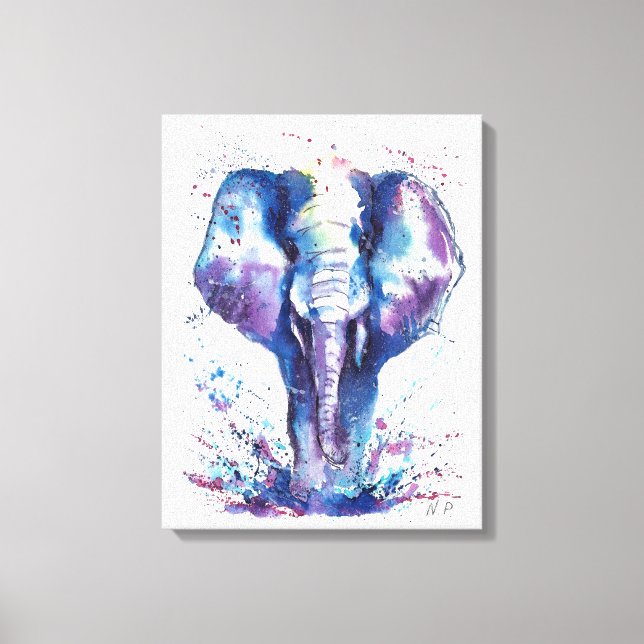 Toile Elephant Kids art (Recto)